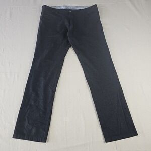 PETER MILLAR Golf Pants Collection 100% Wool Black/Charcoal 36x32 Classic Design